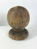 Large Antique Wooden Ball Finials