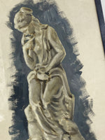 Classical Statue in Oil