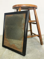 19th Century Heavily Foxed Black Mirror