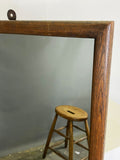 Full Length Tailors / Outfitters Oak Shop Mirror