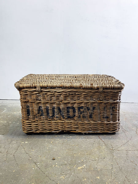 Early C20th Wicker Laundry Basket