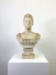 C19th Female Marble Bust