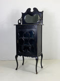 Victorian Ebonised Music Cabinet