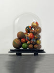 Vintage Bouncy Balls & Glass Dome