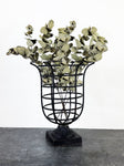 Vintage Table Top Metal Urn