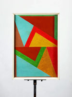 Mid Century Abstract Picture by Neville Simmons