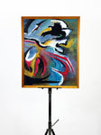 Mid Century Abstract Painting by Pauline Salmon