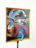 Mid Century Abstract Painting by Pauline Salmon