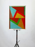 Mid Century Abstract Picture by Neville Simmons