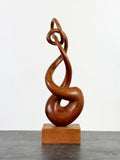 Mid Century Wooden Sculpture