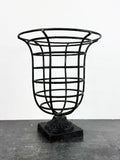 Vintage Table Top Metal Urn