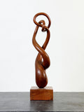 Mid Century Wooden Sculpture