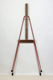 Mid Century Wooden & Metal Artist Display Easel