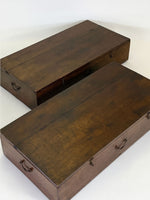 Antique Wooden Under Bed Storage Chests Trunks - Coffee Tables