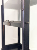 Antique Victorian TableTop Ebonised Apothecary Scale Shop Display Cabinet c.1900