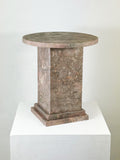 1960's Italian Marble Gallery Pedestal Stand