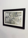 Mid-Century Fairground Carousel Horses Painting, Keith Banks