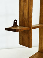 Vintage Mid Century Modern Interlocking Wood Shelf