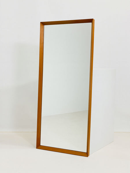 Mid Century Vintage Full Length Danish Mirror