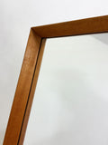 Mid Century Vintage Full Length Danish Mirror