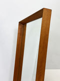 Mid Century Vintage Full Length Danish Mirror