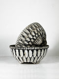 Collection of 6 Mid-Century Swiss Monochrome Planters