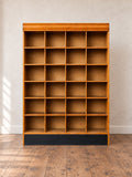Pair of Vintage Draper’s Shop Pigeon Hole Shelving Units