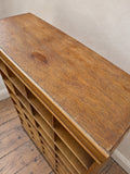 Pair of Vintage Draper’s Shop Pigeon Hole Shelving Units