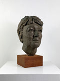 Mid-Century Cold Cast Bronze Bust “Irene” – Signed Dowie, London Studio Sculpture