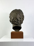 Mid-Century Cold Cast Bronze Bust “Irene” – Signed Dowie, London Studio Sculpture