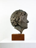 Mid-Century Cold Cast Bronze Bust “Irene” – Signed Dowie, London Studio Sculpture