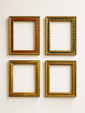 Set of Four Vintage Italian Florentine Giltwood Picture Frames