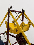 Vintage Scratch Built Table Top Ferris Wheel Fairground Model