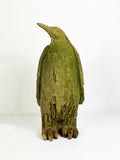 Hand Cast Weathered Penguin Statue