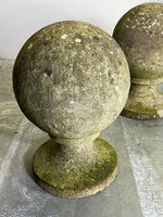 Large Stone Ball Finials