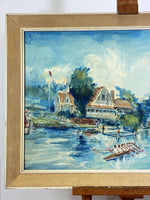 Henley Royal Regatta Oil Painting