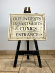 Wooden Hand Painted Sign