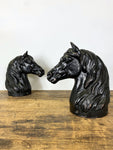 19th Century Cast Iron Horse Heads