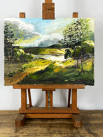 Landscape Oil Painting by Palette Knife