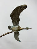 Brass Geese in Flight