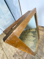 Table Top Shop Mirror with Distressed Mirror