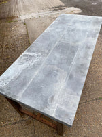 Large Zinc Top Table