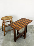 Harlequin Marquetry Side Table