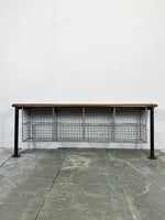 1.4m School Bench with Storage - 4FT