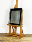 19th Century Foxed Ebonised Mirror