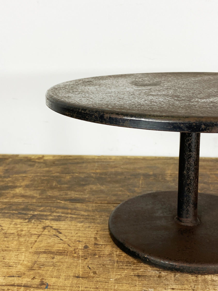 Vintage Pottery Wheel or Sculpture Stand