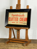 Clotted Cream Advertising Sign