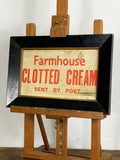 Clotted Cream Advertising Sign