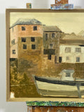 Oil Harbour Painting