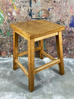 Vintage School Elm Lab Stools